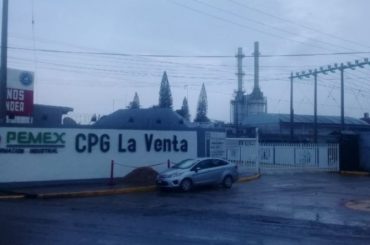 Instalación de la red eléctrica de 34.5 KV en el CPG La Venta